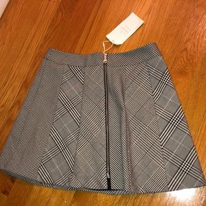 NWT Zara plaid skirt